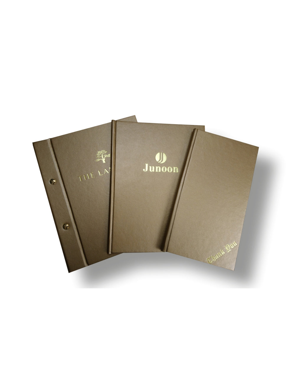 Metallic Guest Information Folders