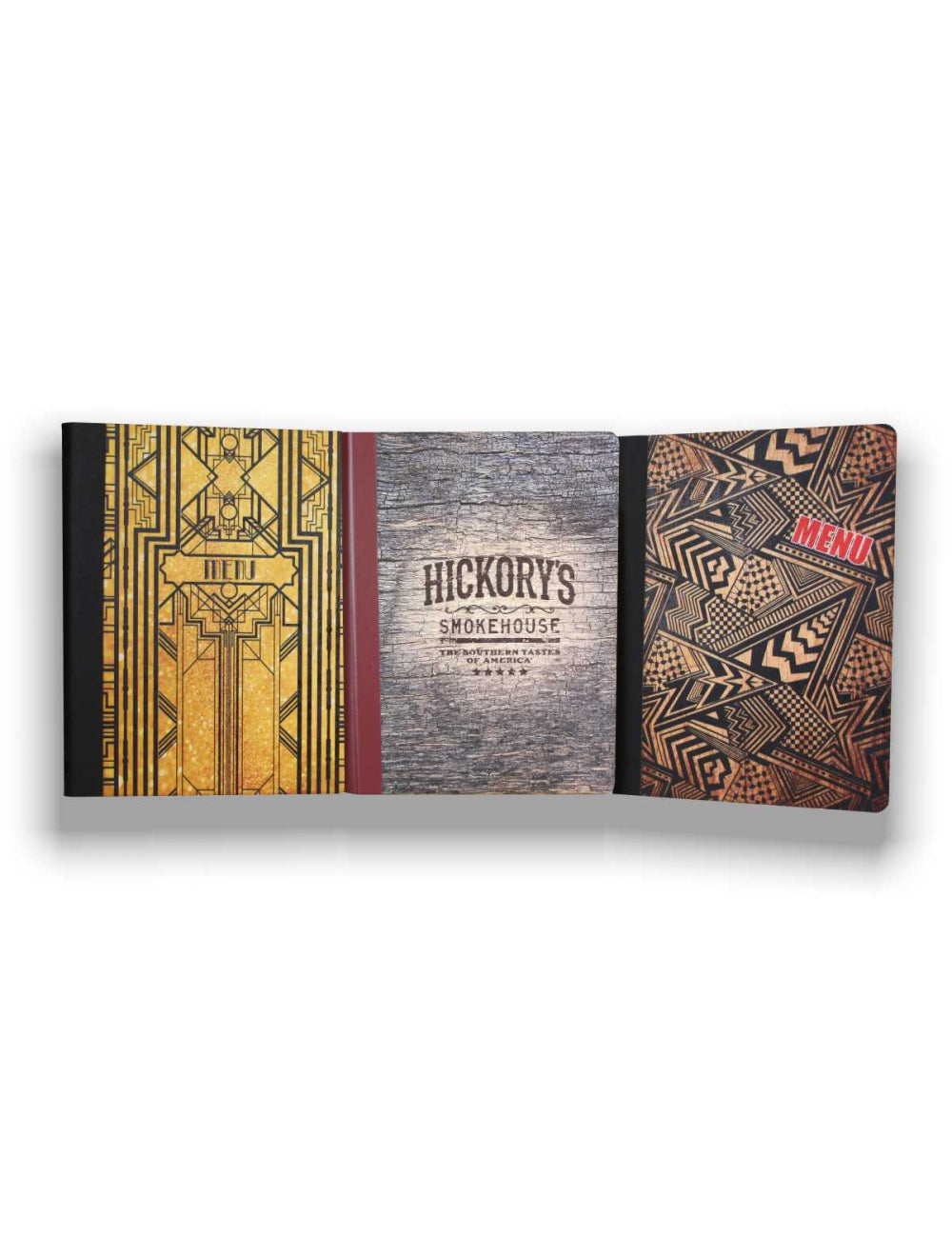 Wood Style Guest Information Folders